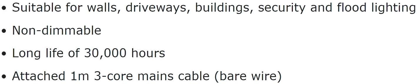 תאורות הצפה LED PRO ELEC PEL00286